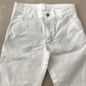 NWT - Jacadi - Boys White, Bermuda  Shorts, Size 6